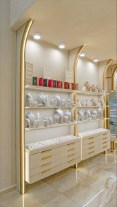 طراحی سه بعدی طلافروشی 